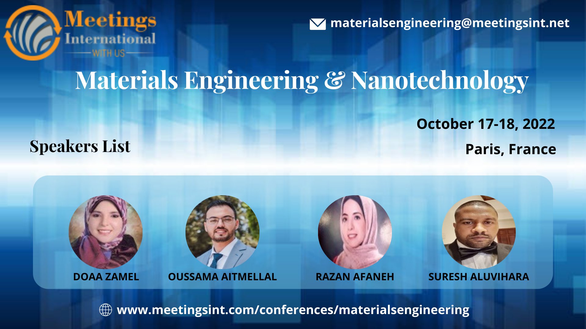 Materials Engineering Conference (Materials_eng) / Twitter