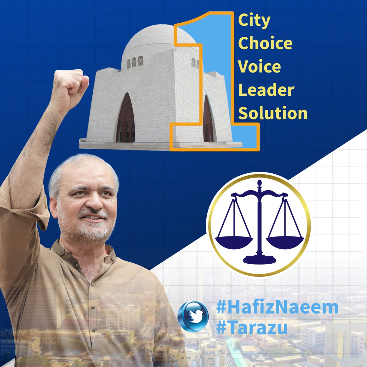 ShamsAmjadJI's tweet image. One City 
One Choice
One Voice 
One Leader
One Solution
#HafizNaeem_OnlyChoice
