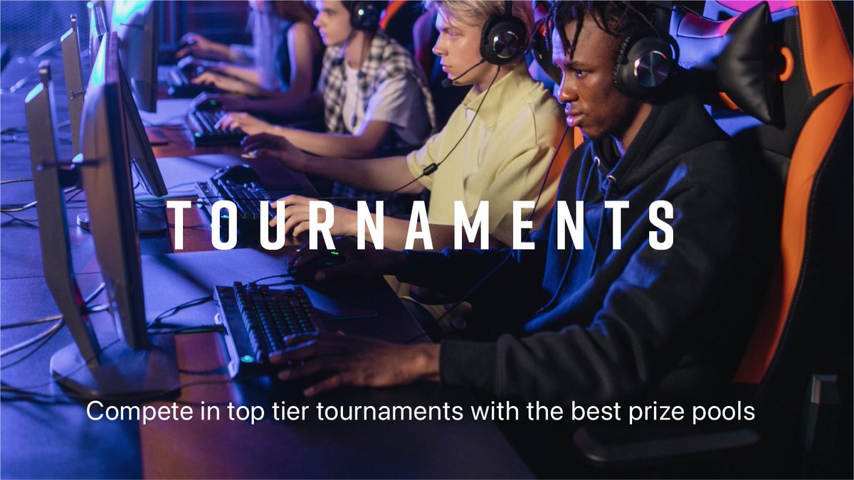 What’s better than a smooth tournament experience? Gamers will also have access to a variety of prize pools across different game titles either to compete or play casually on Division 🤩