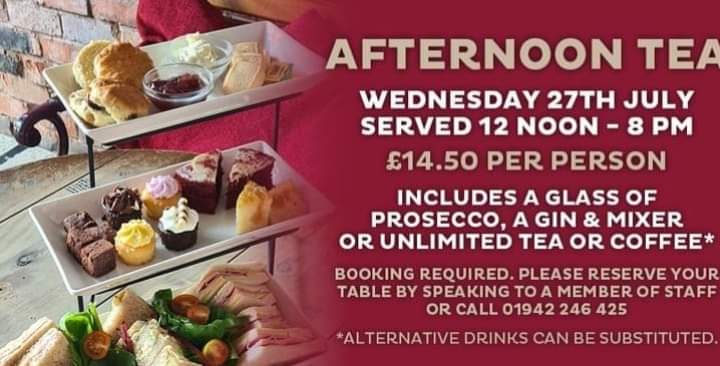 🍰 WIN AFTERNOON TEA FOR 2 🍰
Worth £29

🍰 LIKE
🍰 RETWEET
🍰 FOLLOW <a href="/TheWiganRunner/">The Wigan Runner</a> 🙋🏻‍♂️ &amp; <a href="/wigancentral/">Wigan Central</a> 🚂

#Win Afternoon Tea 🍰for 2 🙋🏻‍♀️🙋🏻‍♂️ @ every1s fave - Wigan Central 🚂

Enter on T,FB or Insta
Winner Sun

Good Luck 🍰🙂👍🏻
#Competition #GiveAway #Prize #AfternoonTea #Retweet