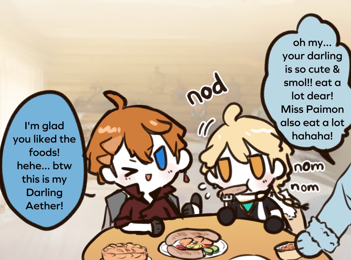 HBD Childe :>
after 1 year+ becoming husbando... now he introduces Traveler to his family~~~ #原神
