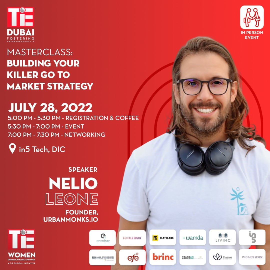 Register at: bit.ly/3aKtd0x
Join our partner TiE Dubai's masterclass 'Building Your Killer Go To Market Strategy' on July 28th to master your marketing strategy all the way up from the fundamentals! 

Event details: bit.ly/3uY4IUe

#education #EFE