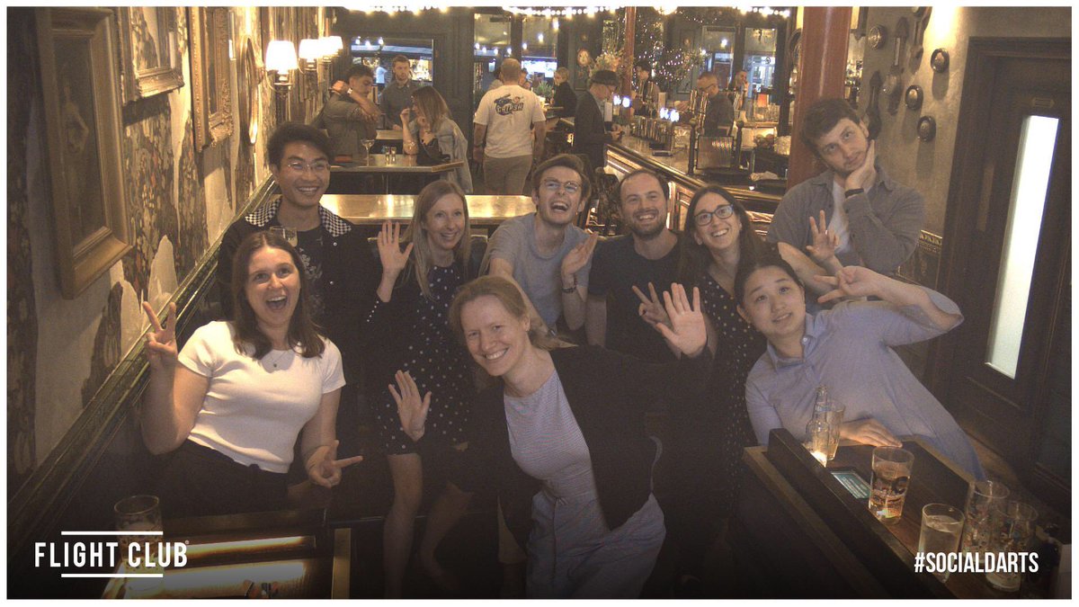 Catherine Hurd (@catherine_hurd) on Twitter photo Had a fabulous group social with the Walport lab <a href="/flightclubdarts/">Flight Club Darts</a> in Islington last Thursday! Had a fabulous group social with the Walport lab <a href="/flightclubdarts/">Flight Club Darts</a> in Islington last Thursday!