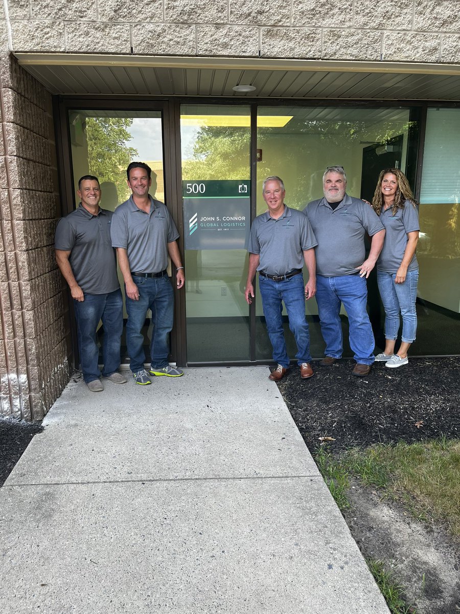 Look at our superior sales team visiting our West Deptford NJ warehouse! #sales #team #warehouse