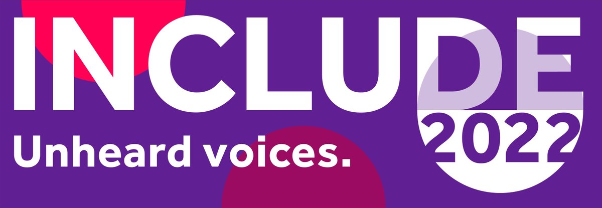 Registration for our Global Conference Include is now live - have you got your ticket? Include focuses on inclusive design and its people-centred, creative approaches. Tickets here: rca.arlo.co/checkout