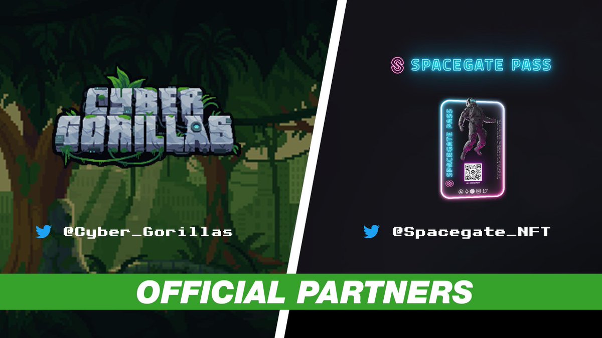 Cyber Kingdom 👑 (@cyberkingdomnft) on Twitter photo Partnership secured! 🤝
🦍 CyberGorillas x <a href="/Spacegate_NFT/">Spacegate - Mobile NFT Tool</a> 🌌
Spacegate's All-in-One Mobile App provides traders with a great analytic tools, accessible anywhere, anytime.
You can read more about our partnership here;
cybergorillas.gitbook.io/cybergorillas/… Partnership secured! 🤝
🦍 CyberGorillas x <a href="/Spacegate_NFT/">Spacegate - Mobile NFT Tool</a> 🌌
Spacegate's All-in-One Mobile App provides traders with a great analytic tools, accessible anywhere, anytime.
You can read more about our partnership here;
cybergorillas.gitbook.io/cybergorillas/…