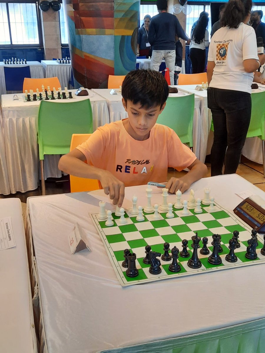 prasannapathak's tweet photo. It's all about #MindGame #FutureChampions gathered on #InternationalChessDay #LoveToBeTechM Teams came together for a "chess flash mob" with #VictoriusChessAcademy
@jagdishmitra @kingsameer @C_P_Gurnani @kalpanadivadkar @drsatishpai @Harsh_Soin @VictoriousChess #ConnectedMind https://t.co/acKlzn0ocX