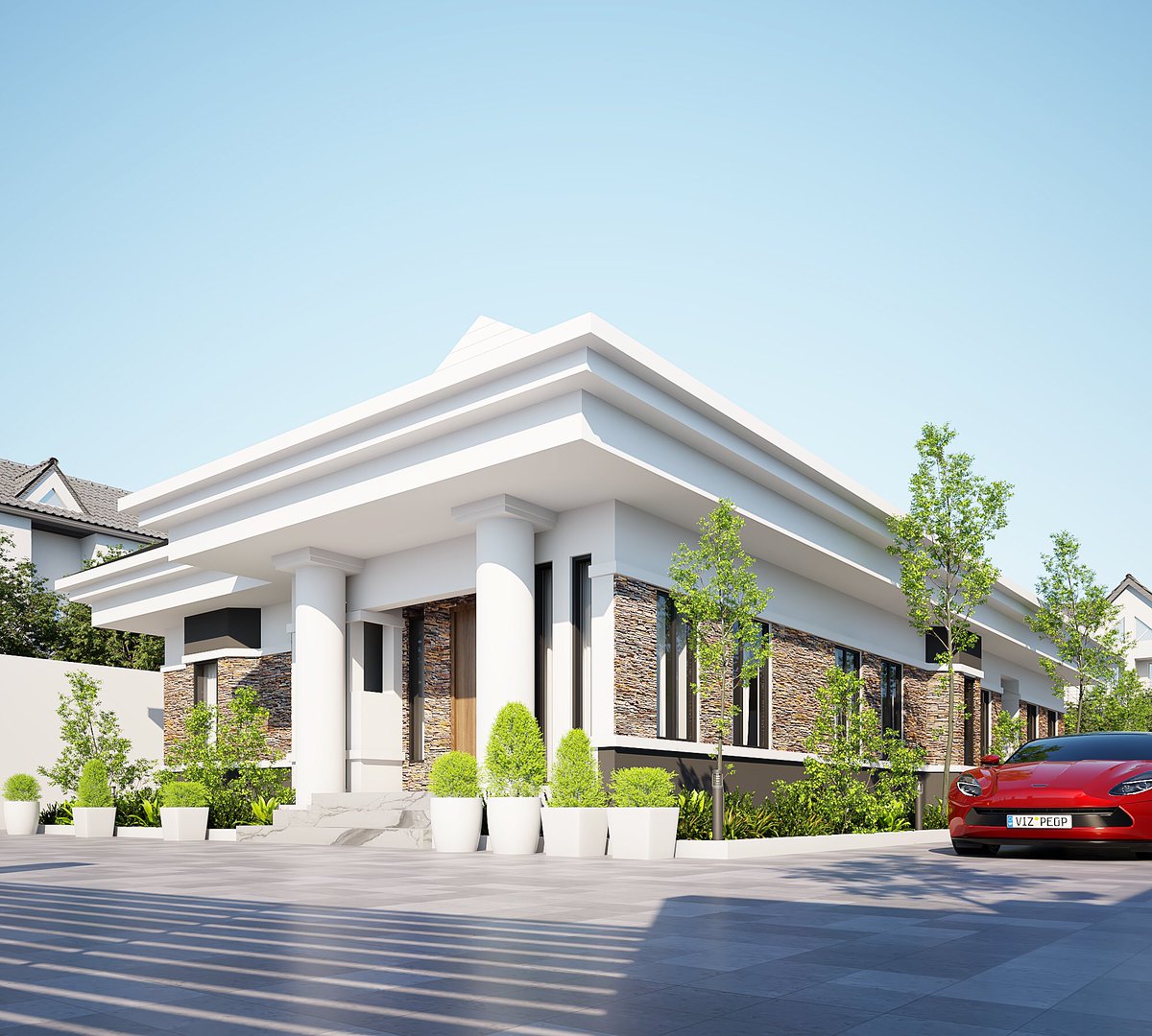 Sannitunde19's tweet photo. Proposed 4bedroom bungalow
Kindly dm for more info on our projects
#architecturelovers #archdaily #archilovers #bestoftheday #design #architect #modern #interiordesign #renderlovers #cgi #archiviz #instarender #render #allofrenders #allofarchitecture #keeprendering #whatarender https://t.co/lLsob7sPmW