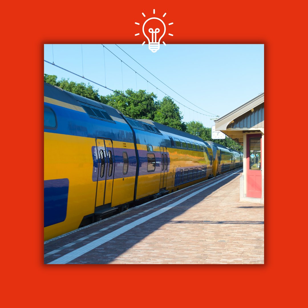 Rookvrij tip 💡 Reis met de trein! Sinds 1 oktober 2020 zijn namelijk alle stations en perrons van @ns_online en @prorail volledig rookvrij 🥳 #rookvrijtip #dewereldwordtrookvrij #wenermaaraan #rookvrijegeneratie #rookvrij