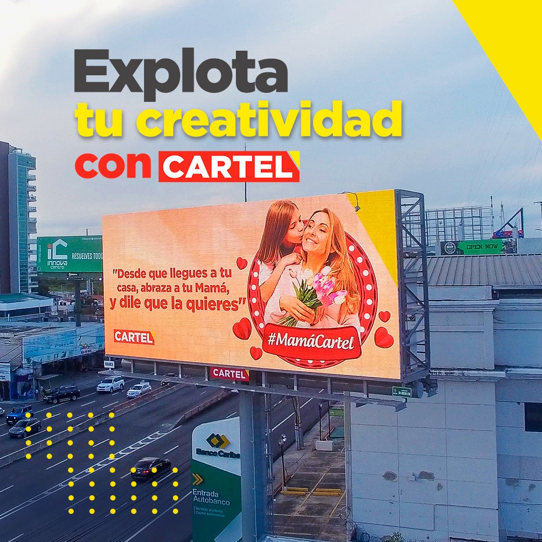 Con solo 1 segundo te aseguramos que tu marca va a llegarles a todos los consumidores.¡Explota tu creatividad a lo alto con nuestras vallas!

Tu marca merece la exposición que CARTEL le puede brindar. Para más información, contáctanos al:

📞 (809) 560-2700 

#VallasDigitales