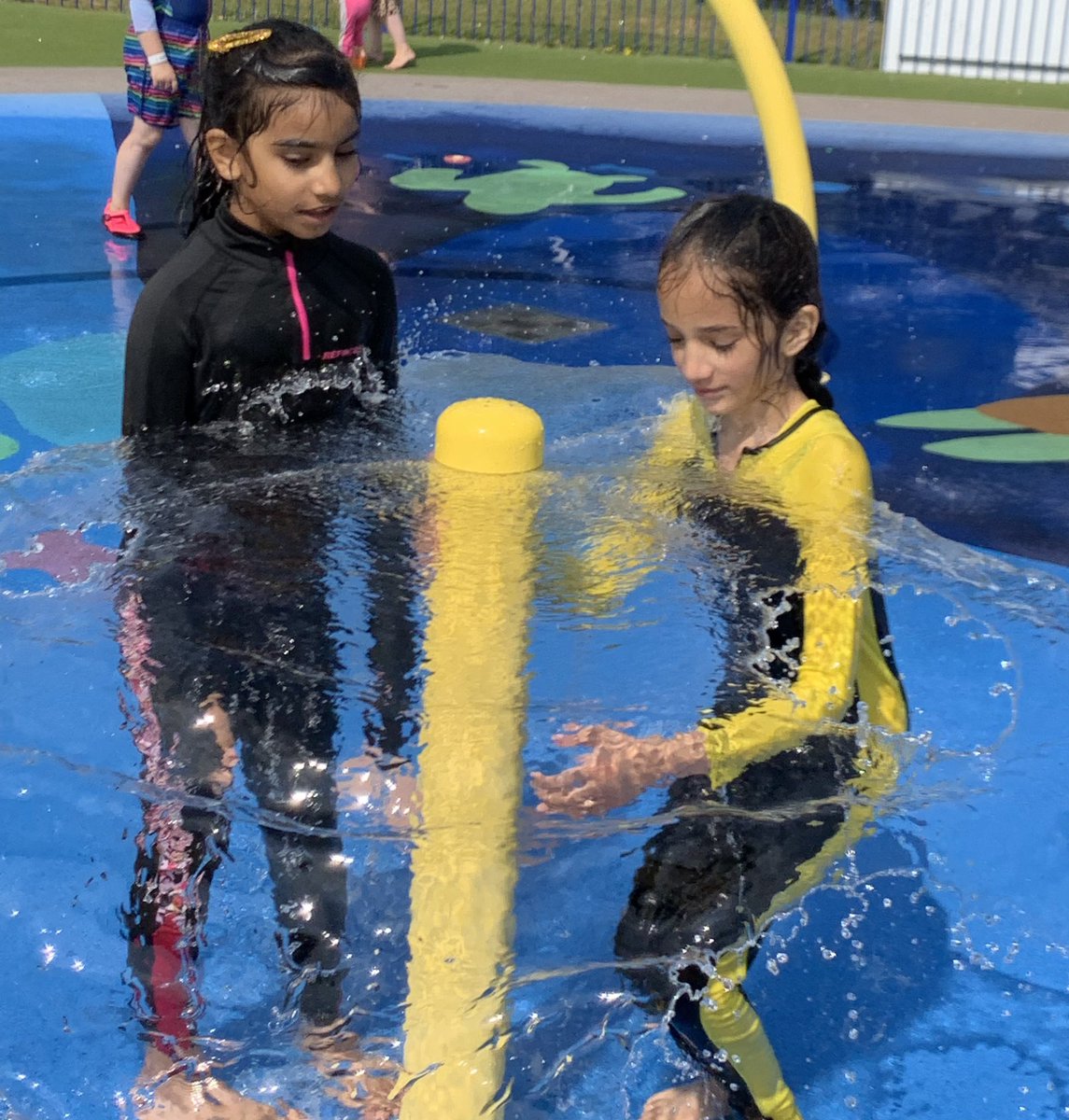 A splashtastic time was had at the splash park today. The children were impeccably behaved and showed their Chantry values beautifully. VI Provision summer sensory celebrations! #sensoryfun