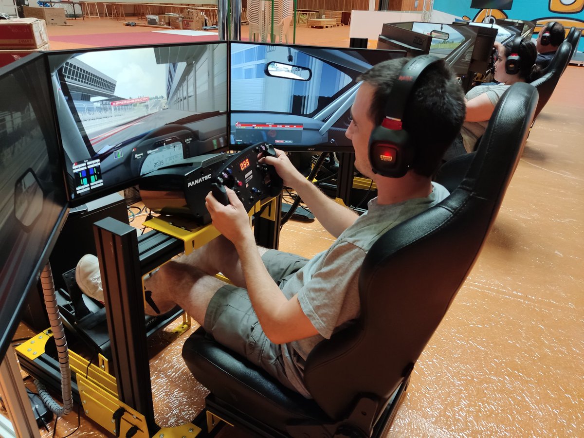 1 , 2 , 3 ...

Probando probando

Se viene el mejor #simracing a la <a href="/euskalencounter/">Euskal Encounter</a> #ee30

22 , 23 , 24 de Julio

Pabellón 5 #bec

Zona gratuita

Ven a disfrutar sólo o con tus amigos !!!

🔥🔥🔥