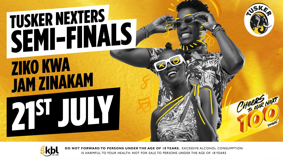 kithangu's tweet photo. #TuskerNexters Semi-Finals itakua On Thursday pale Carnivore. #TuskerAt100 Future Stars awards activities;Esports &amp; Music,3M&amp;4M KES cash&amp; contract respectively.set up a reminder for live stream via youtube https://t.co/LCkc1EOGkK
#PaidPartnershipwithEABL https://t.co/7vmxRM6oOB