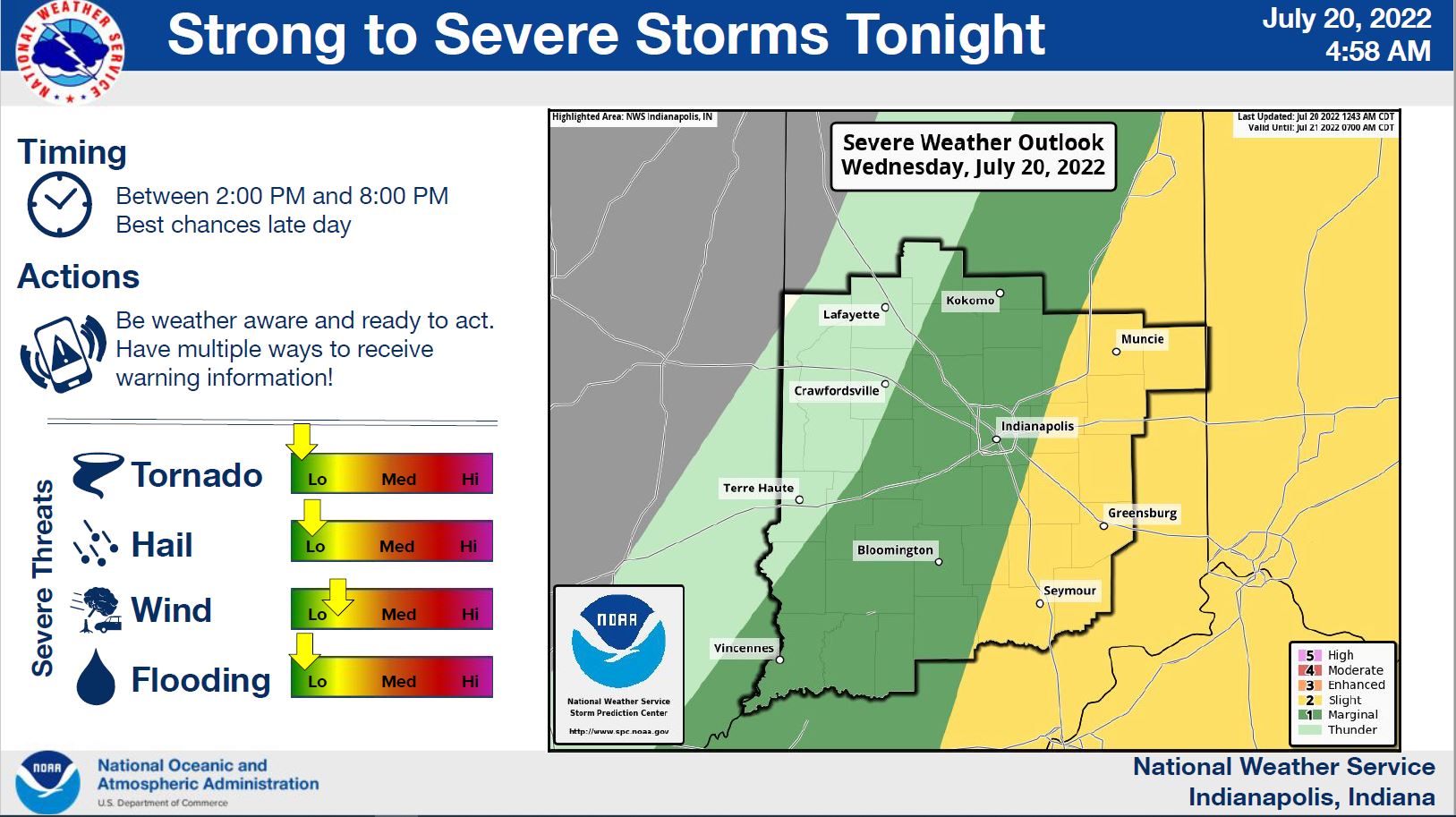 Monroe County Indiana Emergency Management on Twitter "According to