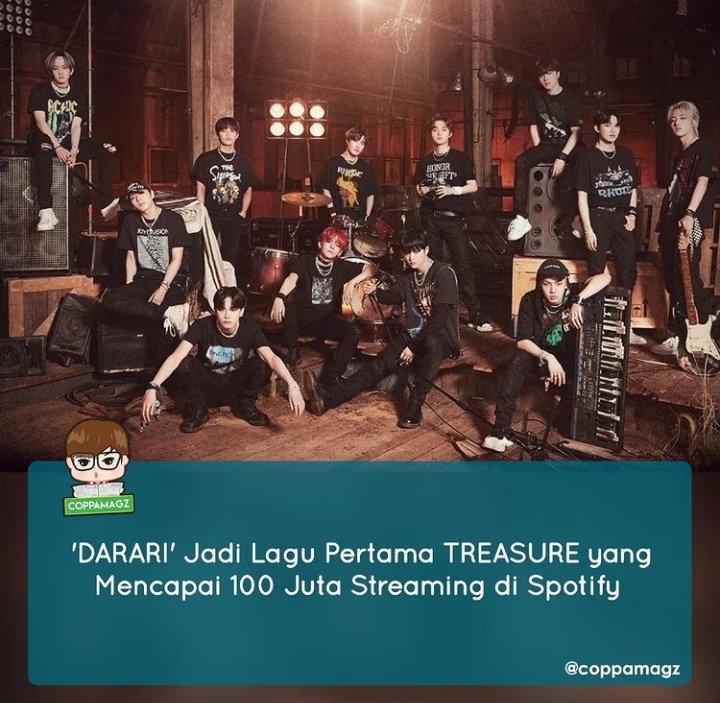 0331_AngsaHitam's tweet photo. Ayang liat yang @treasuremembers 
#DARARI #DARARI_100M_onSpotify https://t.co/5fRq4O3Ozk