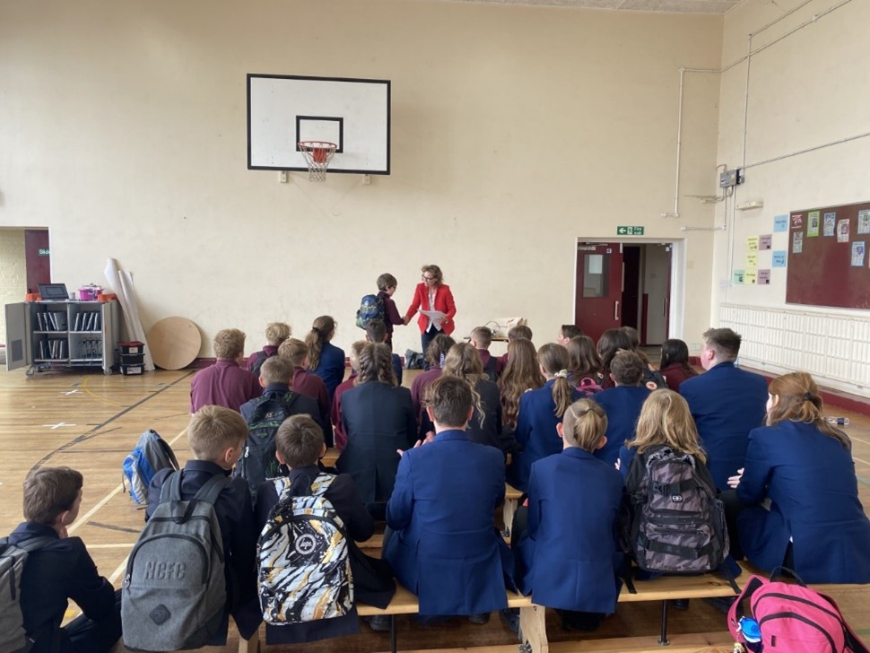 SheringhamHigh's tweet image. On the 4th July was the annual STEM Lego robotics competition, with Stalham &amp;amp; Alderman Peel High Schools. The winner of each competition is a trip to Tallinn to compete at the Robotex Festival 2022. Judging was  by Susan Falch-Lovesey from Equinor