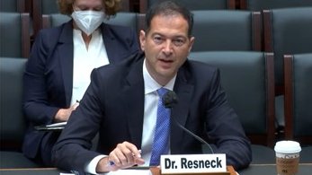 JackResneckMD's tweet photo. Thanks to House @EnergyCommerce for chance to testify on behalf of @AmerMedicalAssn and the profession of medicine on the dangerous chaos patients &amp; physicians facing in many states after Roe reversal.  We oppose gov intrusion into exam rooms and criminalization of medical care. https://t.co/nf3J9bxGCA