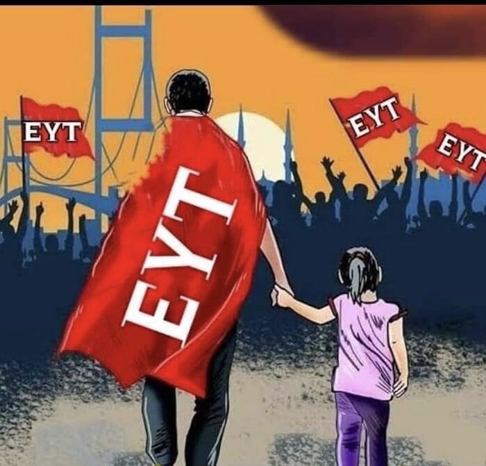 Hayat bir oyunsa bizde jeton çok Bekle bizi sandık EYT liler geliyor..