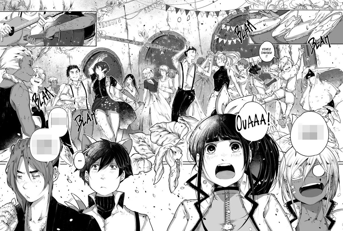 「Ha c'est le #MangaDay aujourd'hui! Laissez moi vous montrer 」YamiShin