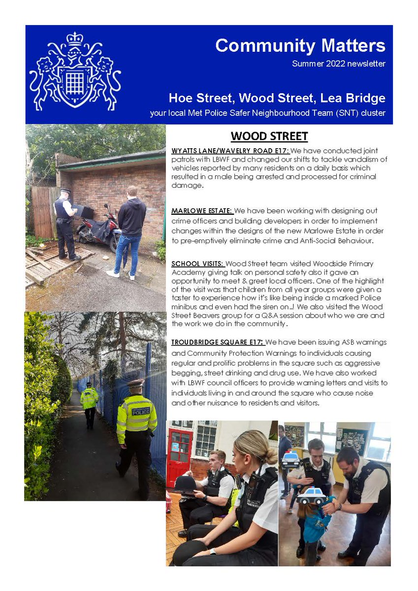 Lea Bridge JC Police tweet media