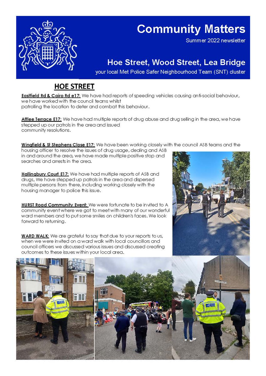 Lea Bridge JC Police tweet media