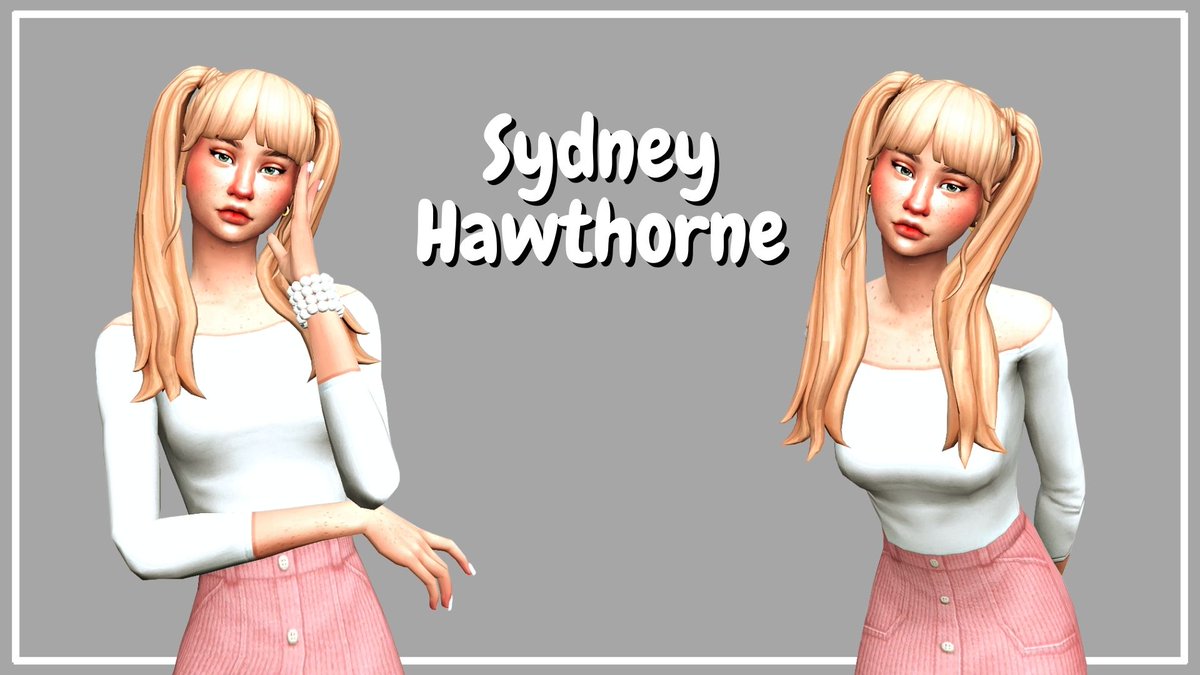 asixteenthrose's tweet photo. Day 1: Cheer Captain

Sydney Hawthorne is the sweetest girl in school, she's friends with everyone and has the best grades! She loves cheer and has made it to Cheer captain all before junior year!

#ShowUsYourSims #TeenADayChallenge #CheerCaptain https://t.co/jDeC7sfDzs