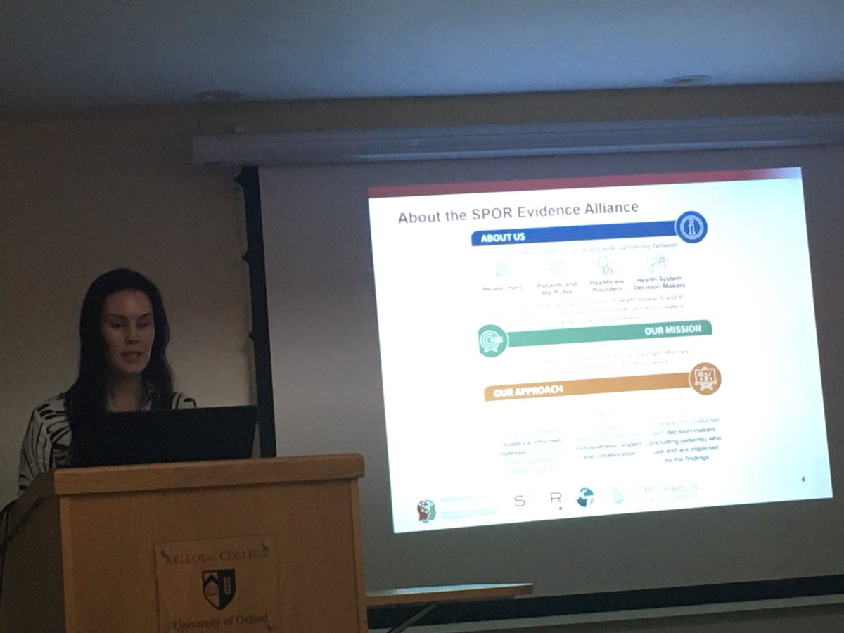 Rachel Dean (@rachdeanvet) on Twitter photo The brilliant <a href="/ATricco/">Dr. Andrea C. Tricco</a> talking about co-creation of research based on real life clinical queries by working with multiple stakeholders - YES PLEASE! Can’t wait to get back to the desk with @jenhawkvet and look at the @VetPartnersLtd research fund applications #EBMLive The brilliant <a href="/ATricco/">Dr. Andrea C. Tricco</a> talking about co-creation of research based on real life clinical queries by working with multiple stakeholders - YES PLEASE! Can’t wait to get back to the desk with @jenhawkvet and look at the @VetPartnersLtd research fund applications #EBMLive