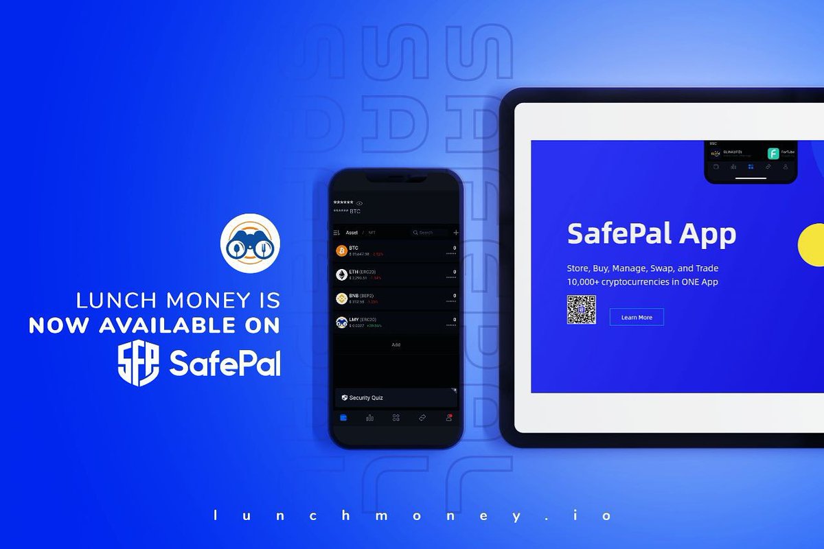 you can now store your $LMY on @iSafePal