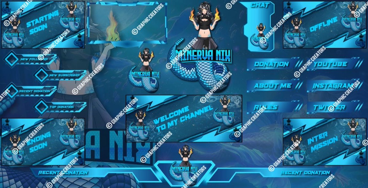 Dark Matter Stream Package Alerts Stream Package for Twitch ... - Etsy