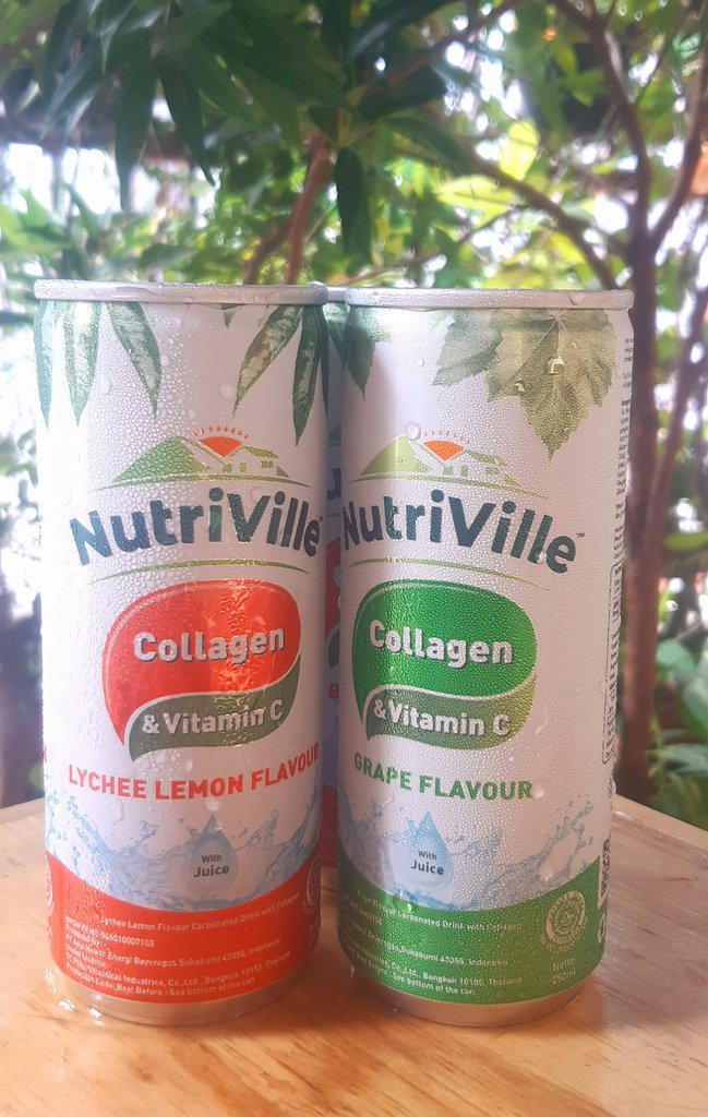 Tadi siang nyobain <a href="/nutrivilleid/">NutriVille Indonesia</a>, dua-duanya enak! sukak 🥰💚❤