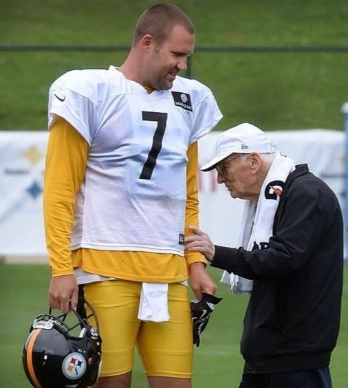 Remembering Mr. Dan Rooney today. Happy Heavenly Birthday.    