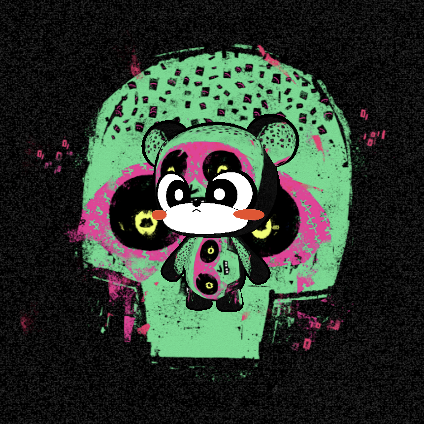 [1/2] KUMALEON x (ANY NFT)🔥

Overlay any ETH NFT on top of Kuma🤙
1⃣Input Contract Address and Token ID
2⃣Press play

Feat. <a href="/blitmap/">Blitmap</a> <a href="/cryptoadzNFT/">CrypToadz 🐸⛓</a> <a href="/unofficialmfers/">mfers</a> <a href="/XCOPYART/">XCOPY 🏴</a> 

editor.p5js.org/royal.milk.tea…

Show your Kuma dressed in your forever-hold NFT 👇
#nftart #NFTCommunity #ETH