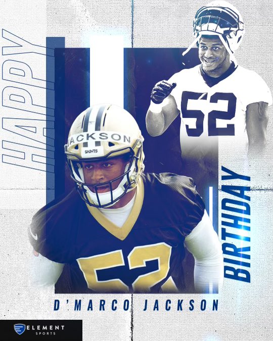 element_sports's tweet photo. Wishing happy birthday to our guy @DMarcojackson20 !! 🎉 We hope you have a great one #ElementFamily https://t.co/X0V6RZn5tc