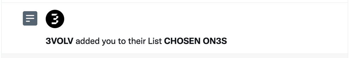 Feels good to be chosen! <a href="/3volv_Project/">3VOLV</a> Follow 3volv to get chosen!  Great things coming #mint #nft #crypto