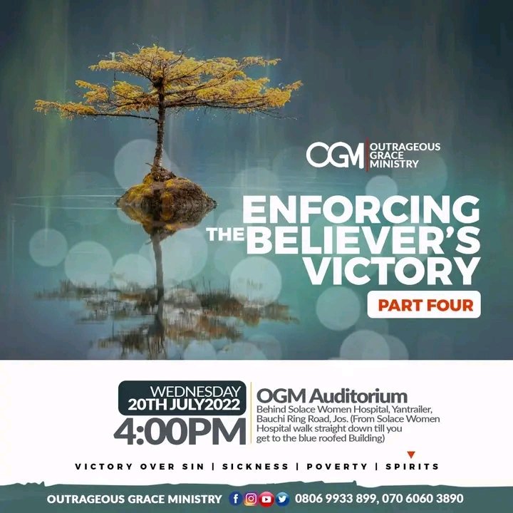 OGM_Jos's tweet photo. Let's meet in church today fams..
Come and be Blessed. https://t.co/nyoEfGAhfV