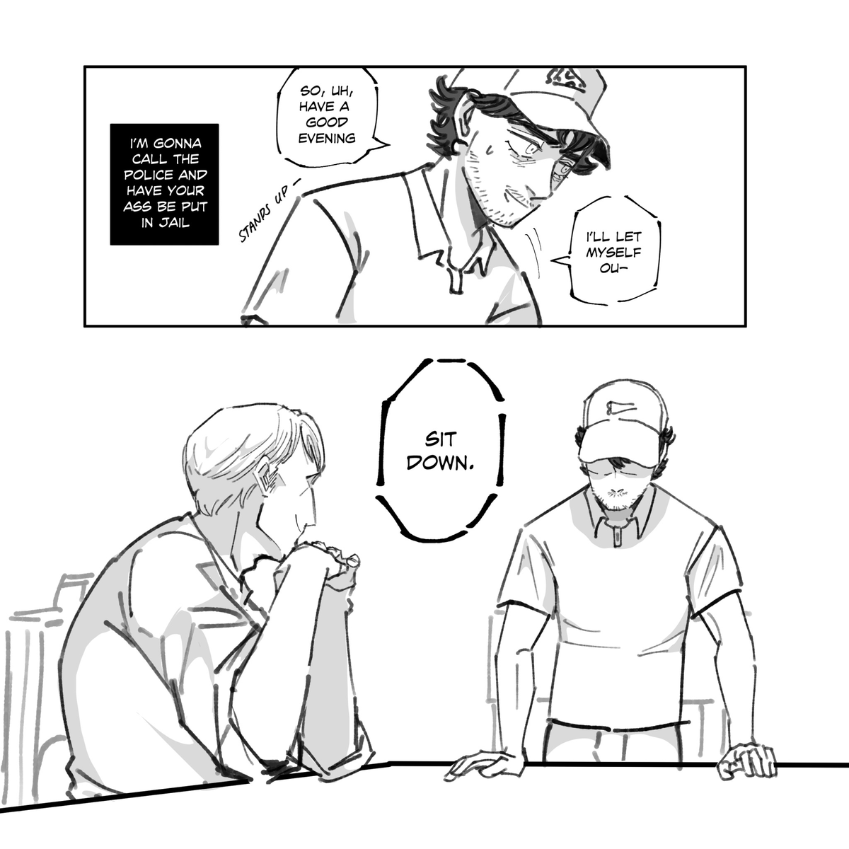 Chapter Three (3) of The Serial Killer and the Pizza Man comic is here! mwehehe #hannibal #hannigram
🖇️archiveofourown.org/works/38983098…