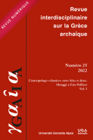 New issue of Gaia Vol. 25 (2022) journals.openedition.org//gaia/2593   L’antropologo «classico» entre bêtes et dieux. Omaggi a Ezio Pellizer (Vol. 2)  via <a href="/OpenEditionActu/">OpenEdition</a> <a href="/UGA_Editions/">UGA Éditions</a>