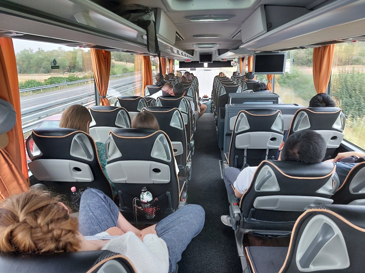 On our way back from the Molecular Virology retreat in Landau. Inspiring and sunny three days.