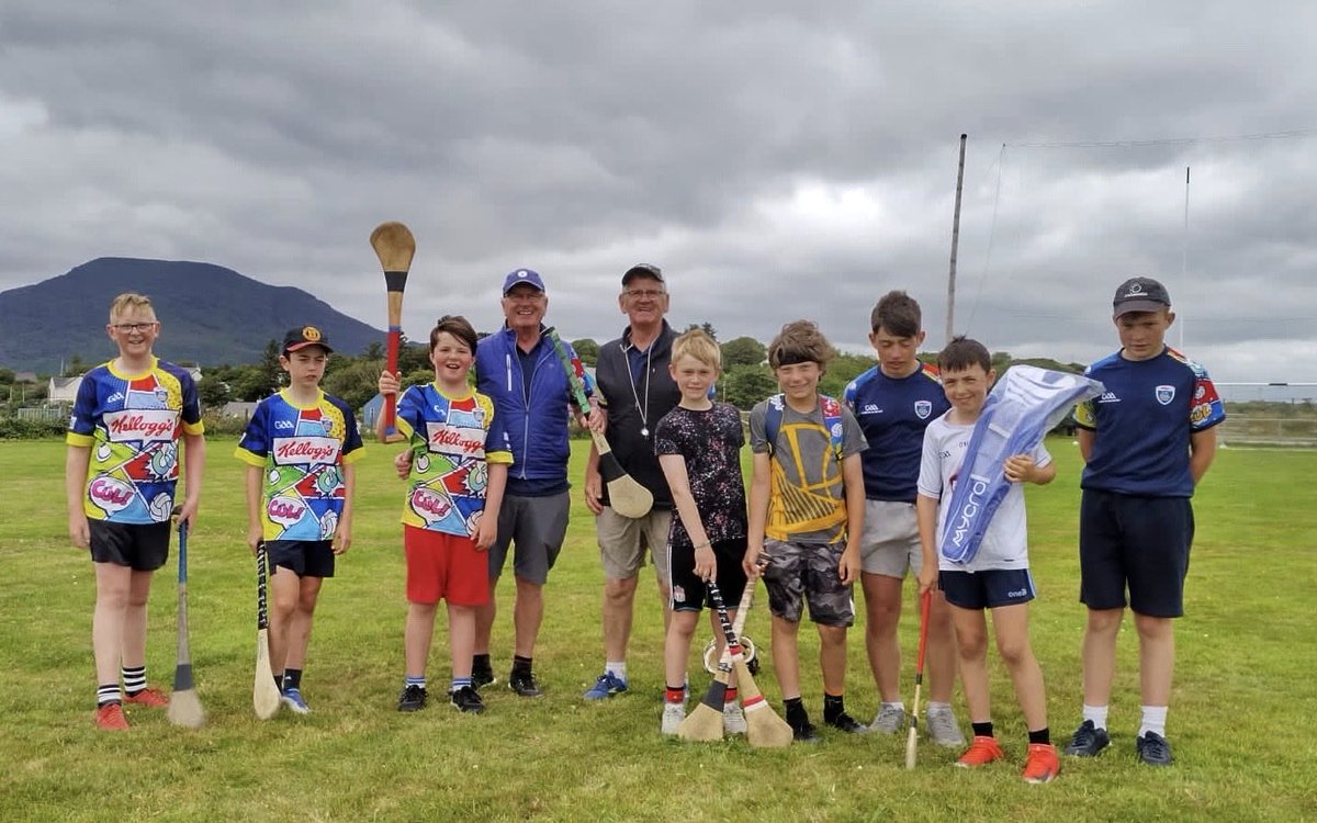 Poc fada competition, congratulations Luke! #GAA #CulCamp #hurling #BereIsland