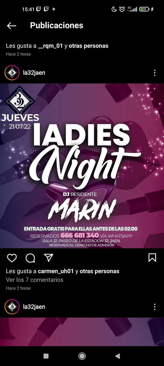 Había subido 32 que las tías entraban gratis jahduajsjsj toy dando botes