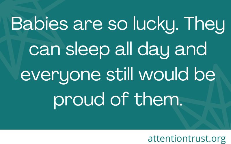 Babies Are So Lucky. They Can Sleep All Day and Everyone Still Would Be Proud of Them.
#SarcasticQuotes #BestSarcasticQuotes #FunnyQuotes #humorousquotes #Quotes #sarcasticcaptions #sarcasmquotes