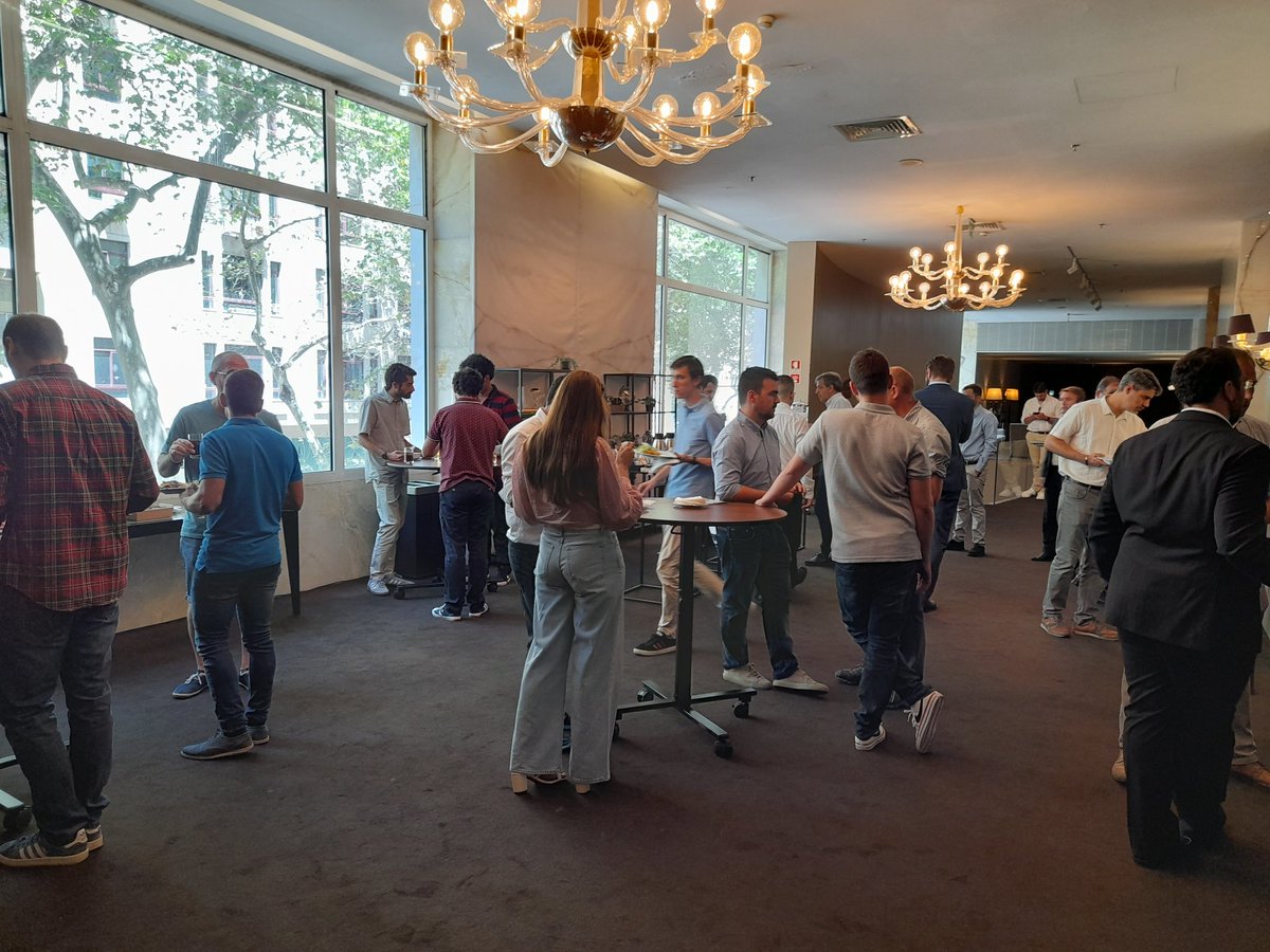 Cluster_Energia's tweet photo. El Cluster de Energía ACE organiza en📍Lisboa un taller sobre el uso de drones y robots para O&amp;M en el sector solar☀️ reuniendo a actores industriales y socios tecnológicos del proyecto DURABLE seguido de un espacio B2B con más de 25 reuniones👥🗣 @Lortek @xabetdigital #alerion https://t.co/3ka9wtbLcl