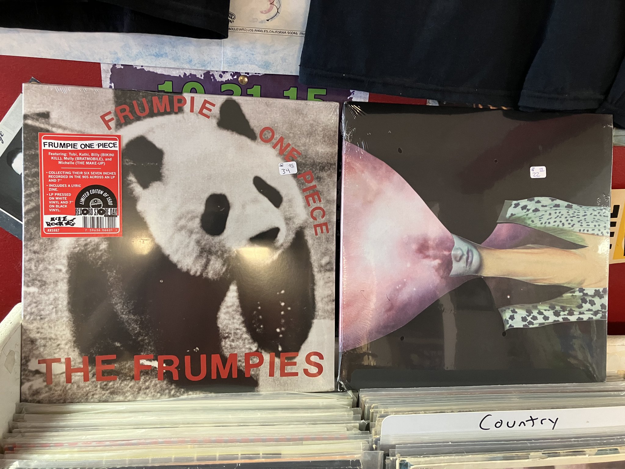 Happy Birthday to Tobi Vail of the Frumpies (& Bikini Kill) & Stone Gossard (Peal Jam) 