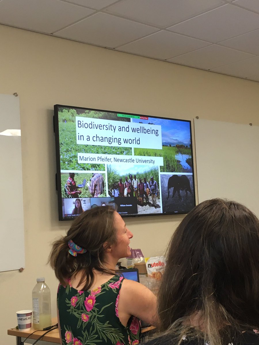 Great TROPS meeting discussing everyone in the group’s research, so many exciting projects happening across the tropics and in the North East. Glad to be back! @SciencesNCL <a href="/ModEviPol/">Modelling, Evidence and Policy</a>