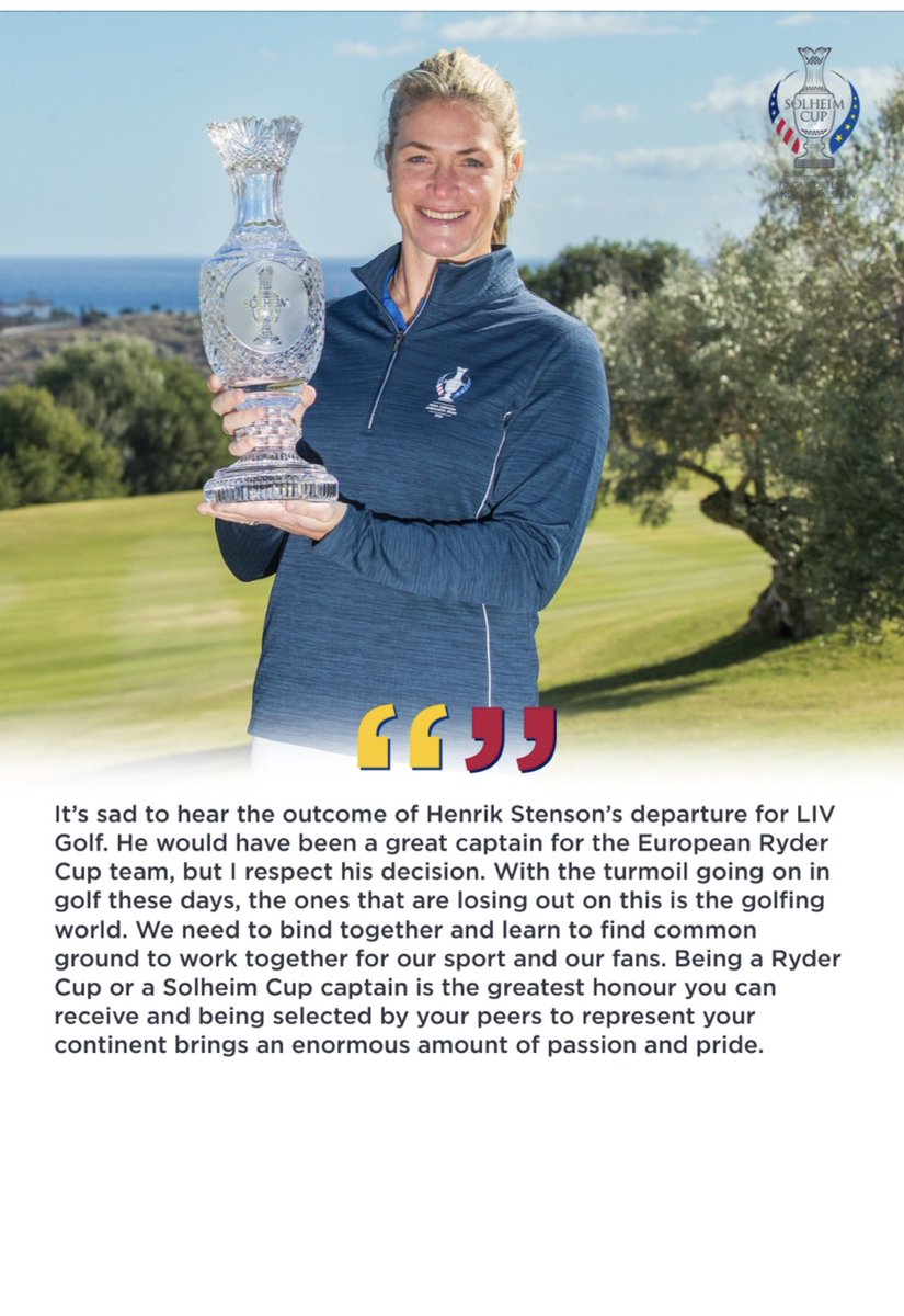 Suzann Pettersen (@suzannpettersen) on Twitter photo 