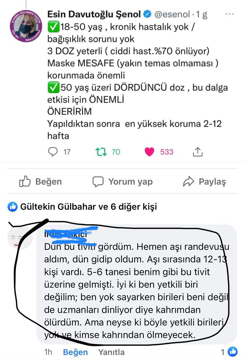 İlhamım ve misyonum bu post’un ( gönderinin) altındaki bu not 👇🏻
Bir/her bilim insanı  gerekirse tüm akademik çalışmalarını bırakıp bu yola adanmalı 
Zaman ve coğrafyanın gereği budur