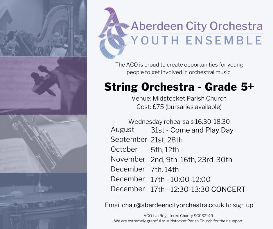 A new opportunity in Aberdeen! Check it out and sign up now for after summer.