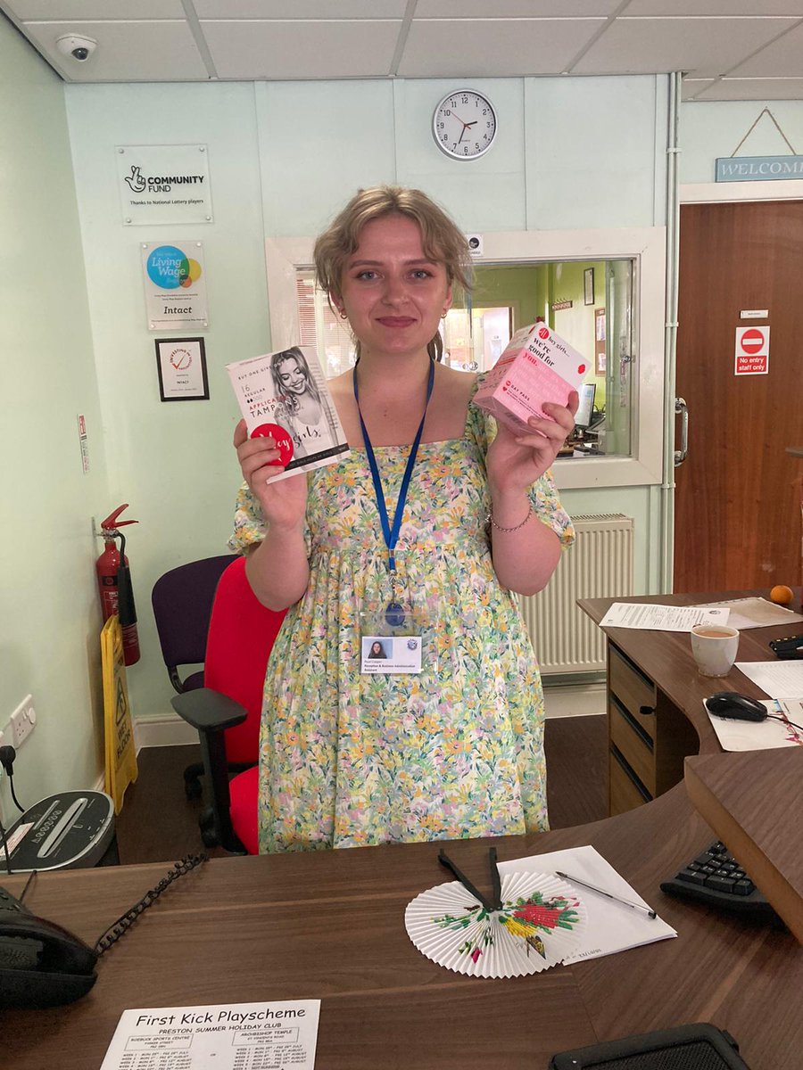 LisaAlessandraT's tweet photo. @CGAPreston have partnered with @HeyGirlsUK a fantastic Social Enterprise providing free period products to tenants in our communities! Out and about delivering them in our communities ❤ https://t.co/4ub0d8f9Vc