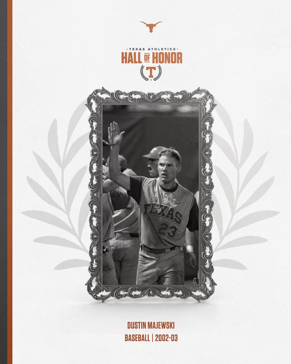 Mr. Clutch, Welcome to the Hall of Honor 🤘

<a href="/D4_Majewski/">Dustin C. Majewski</a> | #HookEm