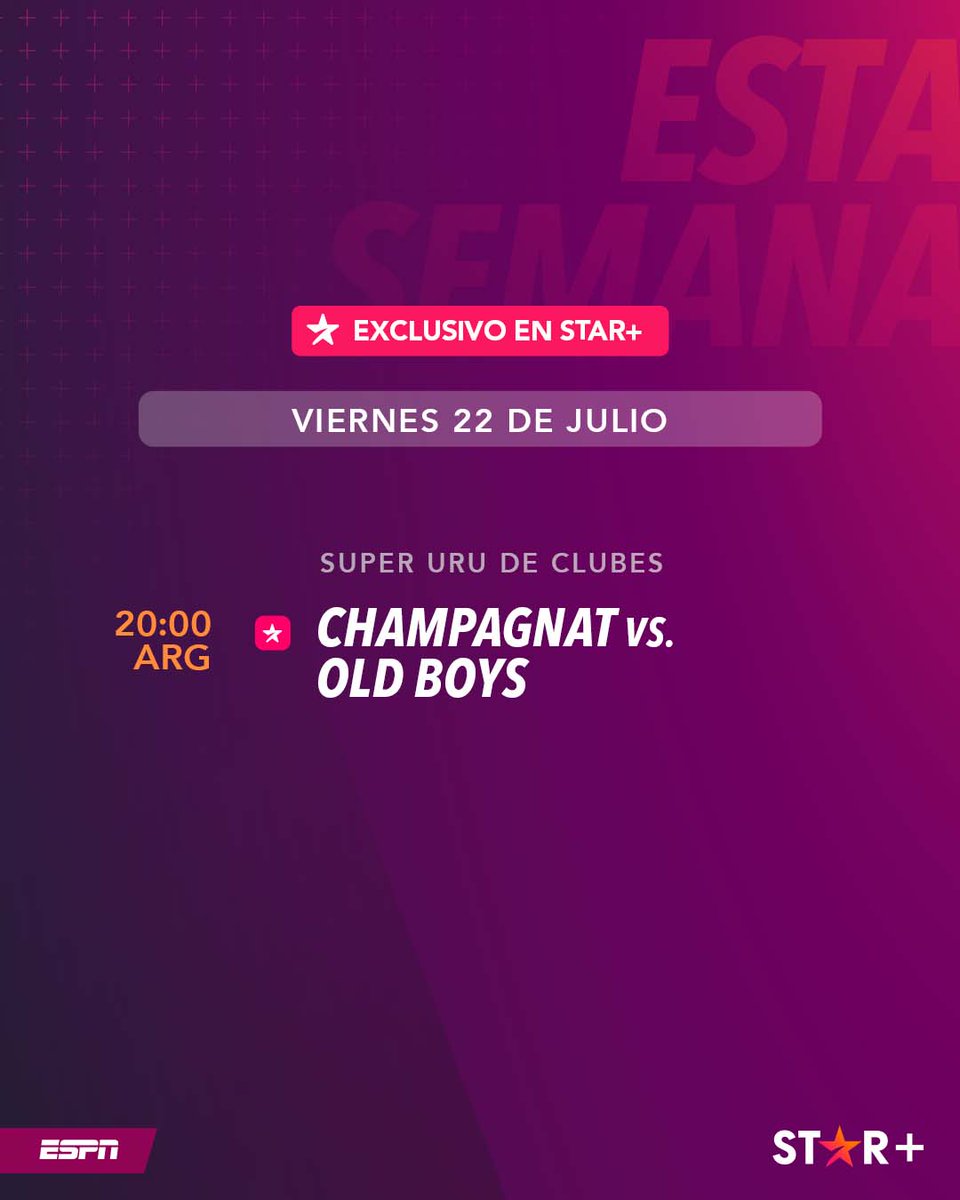 ScrumESPN's tweet photo. ¡Se vienen tres días de acción en el planeta ovalado! 🏉
🇺🇾 #SuperUruDeClubes
🔝1️⃣3️⃣ #URBATop13 Copa Star+
💻 #ScrumURBA
📺 #Scrum Domingo
#MiraloEnStarPlus #ESPNenStarPlus https://t.co/ZQQnTSB9VL